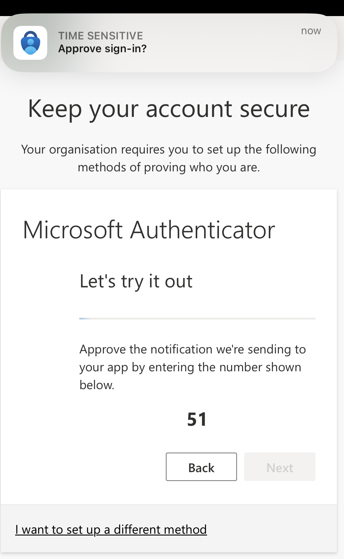 Testng the approval process.